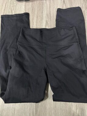 Aritzia TNA Action Black High-Waist Yoga Pants black L